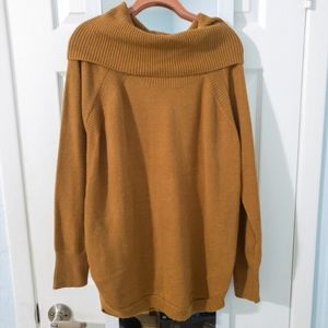 Cowl Neck Tunic Sweater